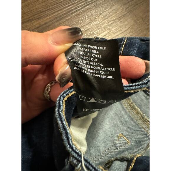 Buffalo David Bitton Destressed Jeans sz 6/28 - Picture 8 of 10